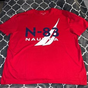 Red náutica 3 xl and gray champion 3xl